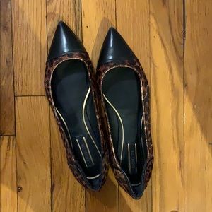 Rachel Zoe Cheetah Print Flats
